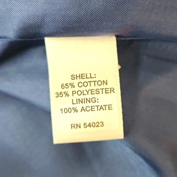 Banana Republic Ikat navy and white strapless dress NWOT - Picture 15 of 15